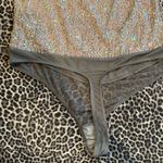 Free People  Silver Glitter Bodysuit Photo 8