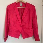 Halogen NWT  Bright Pink One-button Blazer Photo 0