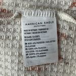 American Eagle X-Large Pajama Top Fox Print Waffle Knit Thermal Short Sleeve Photo 7