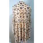 Free People  Turn Turn Mock Neck Boho Mini Dress Size Small Photo 4