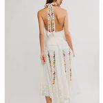 Free People Keila Midi Dress in Ivory sz XS NWT Photo 5