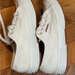 Superga  Cream Canvas Sneakers Photo 6
