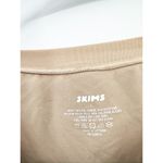 SKIMS Fits Everybody Short Sleeve Crewneck T-Shirt Bodysuit Nude Size Large Photo 3