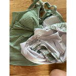Modlily two piece mommy bikini shirt green size medium Photo 9