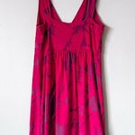 American Eagle V Neck Pink Floral Sleeveless Dress Size Medium Photo 5