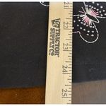 Vintage Bechamel 1X Black Colorful Shirt Top Embroidered Beaded Butterflies‎ Photo 4