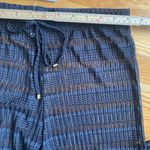 Jordan Taylor NWT  Cover Up Pants Womens Large Black Sheer Pull On Beach Resort Photo 3