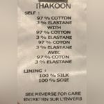 Thakoon Women’s Black/White Floral Rose Dress Silk Flare Skirt Boho Size 2 Black Photo 6