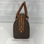 Michael Kors Brown Jet Set Girls XS Crossbody Duffle Bag Photo 2