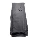 Madewell Cropped Jeans Women’s Size 29 Black/Charcoal Mid-Rise Skinny Raw Hem Photo 7