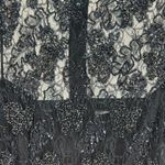 Rickie Freeman Teri Jon 12 lace dress sequin beaded navy semi Photo 4