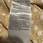 Banana Republic  Medium Mustard Yellow White Floral Flounce Shift Dress Casual Photo 8