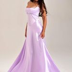 House Of CB House of L D-DD‎ 'Anabella' Orchid Lace Up Maxi Dress NWOT Photo 0