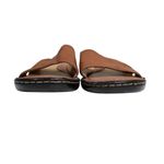 b.o.c. Born Concept Women's 9 Brown Leather Slip On Sandal Classic Comfort Photo 1
