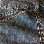 CAbi  #520 Denim Capri Pants Cropped Jeans Bermudas Culottes Gauchos size 4 Photo 4