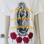Sugar Flower Virgin Mary Graphic Tee NWT! Photo 0