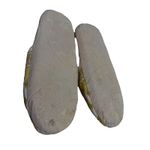 Versace Medusa Slippers Size 8.5 – Gold Print – Pre-Owned with Wear & Stains Photo 5