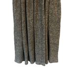 Bohme  Dress Sweater Knit Ribbed Midi Womens Size Medium Heather Gray Mid Sleeve Photo 4