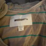 Brochu Walker  Beige And Green Striped Tank Top Photo 1