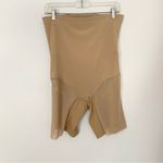 NEW Honeylove Superpower Shorts Tan Size L Photo 2
