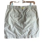Lands End Women's khaki Cargo Skort size 10 Tan Photo 1