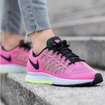 Nike  Zoom Pegasus 32 Pink Black Running Shoes breathable mesh size9USW.   ordrA5 Photo 0