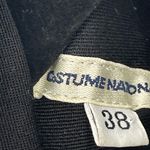 Costume National Womens Black Mock Neck Sleeveless Wool Sleek Midi Dress Size 38 Photo 6