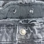 ZARA  Baggy Slouchy Fit Paperbag Jeans High‎ Waist Cropped Ankle Faded Black 8 Photo 8