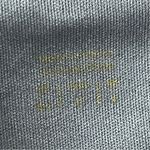 ALDO  Cassydie Dark Gray Velour Metallic Block Heel Almond Toe Side Zipper Boots Photo 3