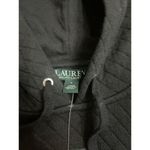 Lauren Ralph Lauren Hoodie Womens Large Black Quilted Pullover Drawstrings NWT Photo 2