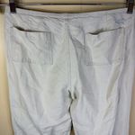 Horny‎ Toad Toad&Co Womens Beige Hiking Cargo Pants Blue Floral Cuff Size 10 Photo 4