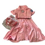 Pink Baseball Costume with Red Accessories Photo 1