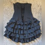 Oh Polly  Juliet Bandeau Ruffled Tiered Corset Mini Dress Photo 2