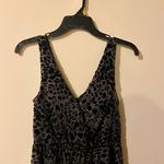 H&M black velvet dress size 6 Photo 3