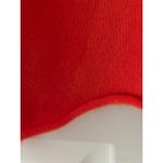 J Crew Collection Italian Cashmere Crewneck Sweater Bright Orange XL Photo 6