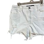 Hollister  High Rise White Jean Shorts‎ Photo 2