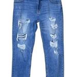 KanCan USA KanCan for Maurices Womens 28 High Rise Ripped Cropped Jeans Photo 0