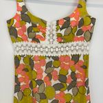 Milly  Floral Swiss Dot Fit & Flare Dress Size 6 Photo 1