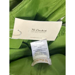 NEW TS Couture Green Silk Satin One Shoulder Gown Evening Maxi Dress Sz One Size Photo 4