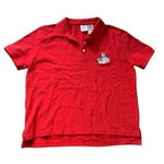 Disney Vintage The Store Red Short Sleeve 101 Dalmatian Polo L Photo 0