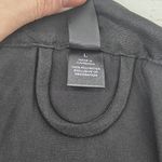 Ambrielle Black Satin Sleeveless V Photo 6