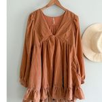 Free People | Estella Velvet Dress in Rose Pearl | Sz S Photo 2