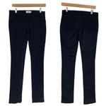 LA MIU Women's Black Lace Front Slim Fit Mid Rise Ankle Jeans Pants Size Medium Photo 8