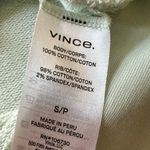 Vince Drop Shoulder Pullover in Sea Foam Small Photo 7
