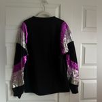 Isabel Marant  Menji Metallic Pink‎ and Purple Sweatshirt S NWT Photo 5
