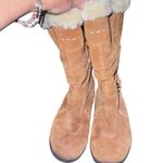 White Mountain  Womens Trader  Brown Suede Pull On Mid Calf Snow Boots Size 9M Photo 6