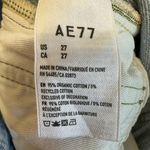 American Eagle AE77 The Boot Jeans Light Wash Distressed Women's Size 27 Bootcut Cotton Denim Photo 5