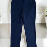 Chico's Navy Blue 1 Navy Blue Trousers Medium Stretch Pants Casual Office Photo 1