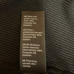 Weekday Ophelia Black Soft Ribbed Knit Spaghetti Strap Scoop Neck Bra Size L Photo 5