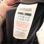 Gymshark  Size Medium Black Spellout Athletic Workout Leggings Photo 2